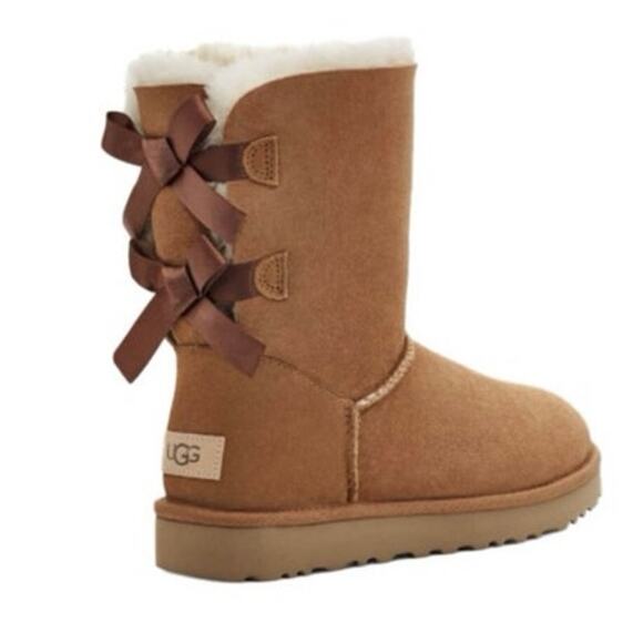 Ugg Bailey bow ii chestnut women’s size 8 - Picture 2 of 13